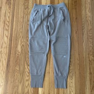 Alo Lounge Moto Jogger; lightly worn